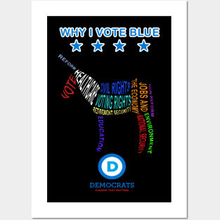 Democratic Party Posters and Art